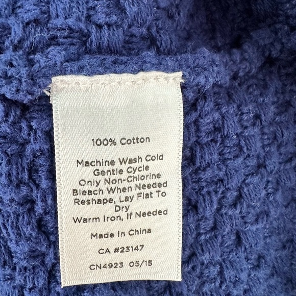 Talbots purple cotton sweater, size Large, great condition - Picture 8 of 11